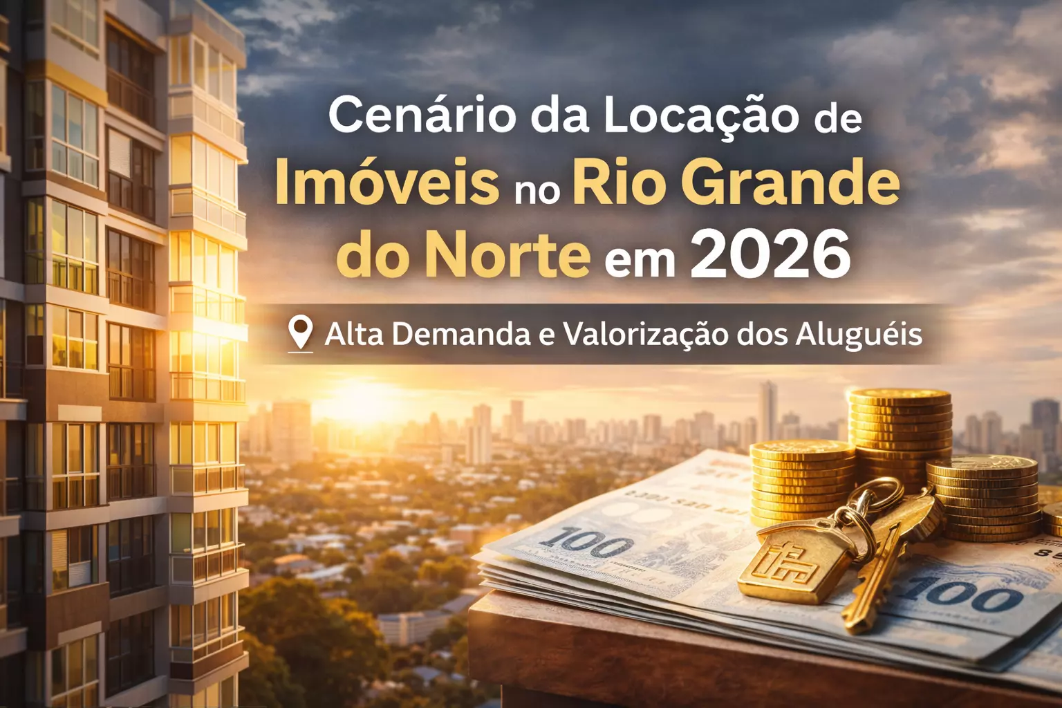 Cenário da Locação de Imóveis no Rio Grande do Norte em 2026: Alta Demanda e Valorização dos Aluguéis